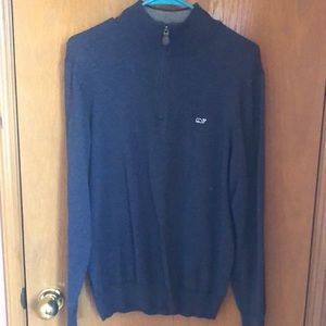Vineyard Vines quarter zip sweater